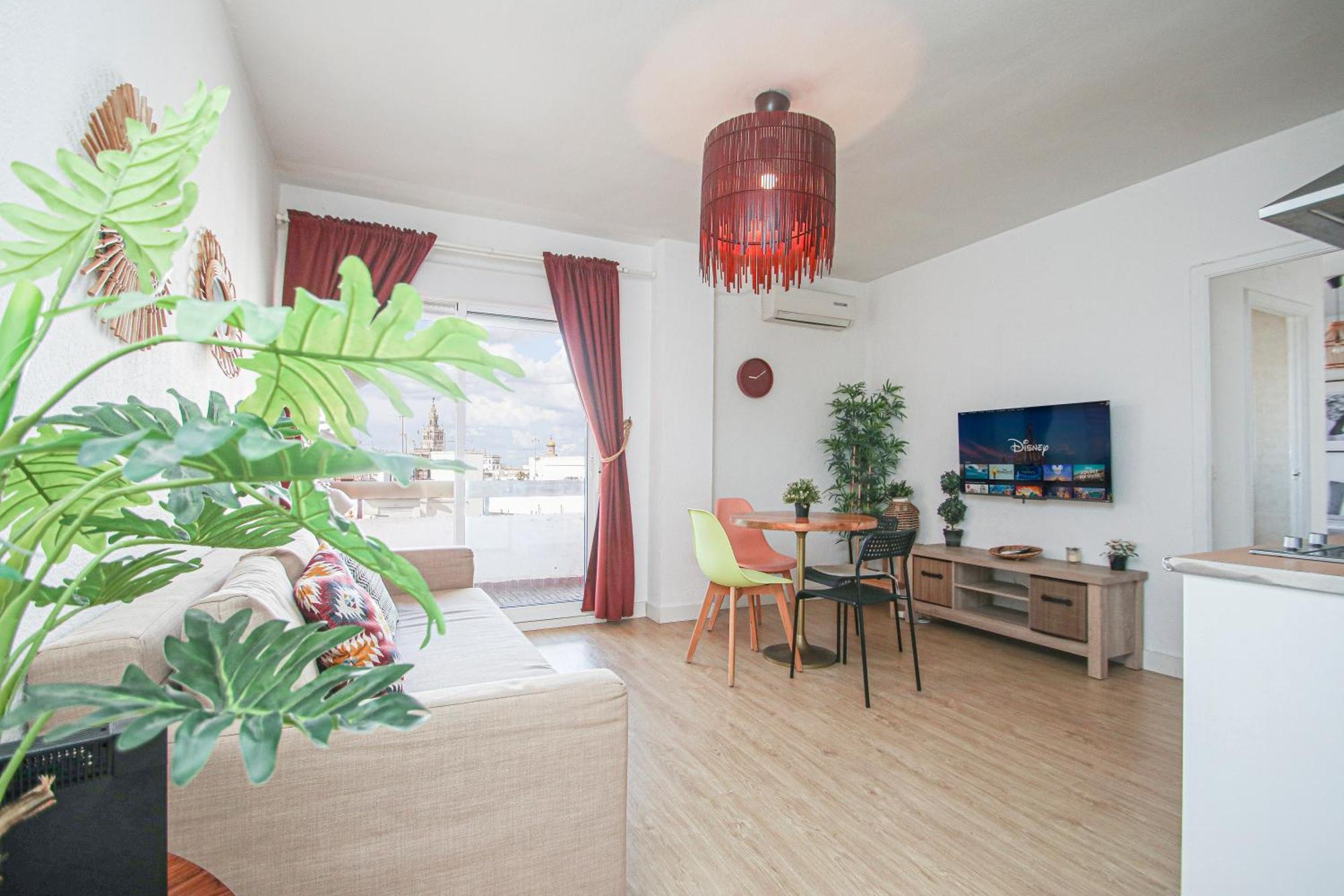 Stunning Apt W Views To Giralda - 15 Minutes Walk Sevilla Exterior foto